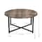 Household Essentials 31.5" Jamestown Round Coffee Table